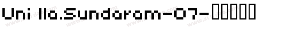Uni Ila.Sundaram-07字体转换